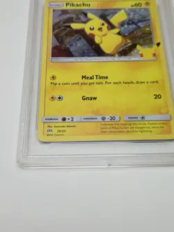 2021 Pokemon McDonald's Collection 25th Aniv PIKACHU Holo PSA 10 GEM MINT 25/25 - Image 3
