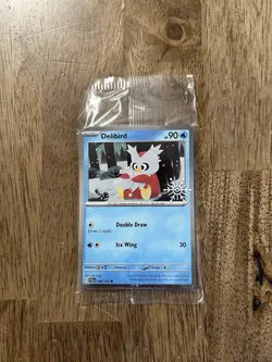 Delibird 046/193 2025 Holiday Calendar Holo SEALED Pokemon TCG - Image 1