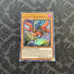 Yugioh Danger! Thunderbird! MP19-EN217 Ultra Rare 1st Ed - Image 1