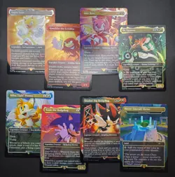 Secret Lair X Super Sonic - Friends & Foes FOIL Edition + Bonus Card - NM - Image 1