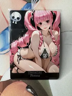 Perona One Piece hentai Anime Doujin Waifu Custom Art Card - Image 1