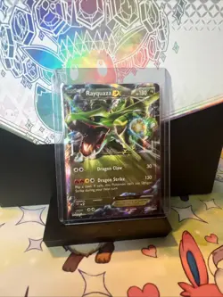 Rayquaza EX Holo Black Star Promo Card XY73 - Image 1