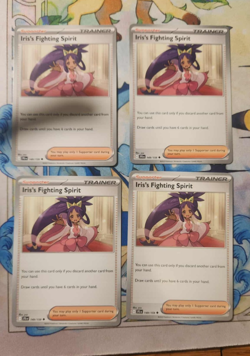 Pokemon Card Iris's Fighting Spirit - 149/159 ×4 Playset 4x + Freebies - Image 1