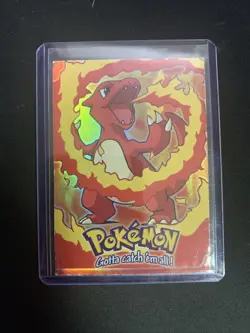 HOLO WITH PRINT MARK BACKSIDE Charmeleon E5 Of 12 1999 Topps Holo Pokemon Card - Image 1