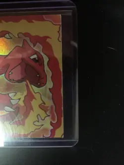 HOLO WITH PRINT MARK BACKSIDE Charmeleon E5 Of 12 1999 Topps Holo Pokemon Card - Image 3