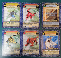 DIGIMON TCG card lot 1999, 2001, 2002 LP to HP 211 total cards - Image 2