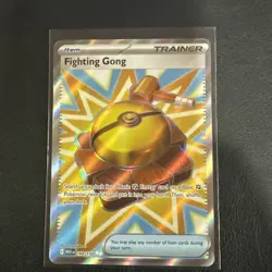 Fighting Gong Ultra Rare 168/132 Mega Evolution Pokemon TCG Near Mint Card - Image 1