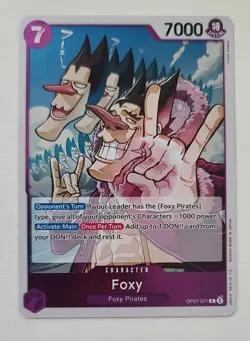 Foxy OP07-071 - 500 Years in the Future - One Piece Card Game OP TCG ENG - Image 1