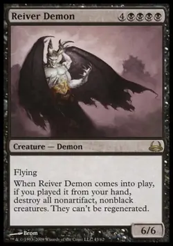 Reiver Demon - Medium Play MTG Duel Decks: Divine vs Demonic - Image 1