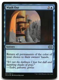 MTG Wash Out FOIL U Double Masters 2022 67 LP - Image 1