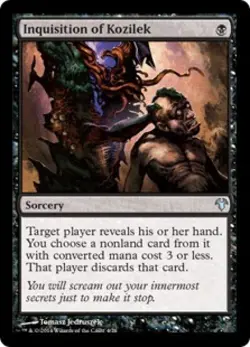 Inquisition of Kozilek - Medium Play MTG Modern Event Deck 2014 - Image 1