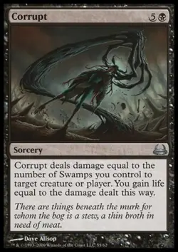 Corrupt - Medium Play MTG Duel Decks: Divine vs Demonic - Image 1