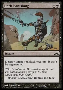 Dark Banishing - Medium Play MTG Duel Decks: Divine vs Demonic - Image 1