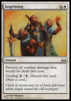Angelsong - Medium Play MTG Duel Decks: Divine vs Demonic - Image 1