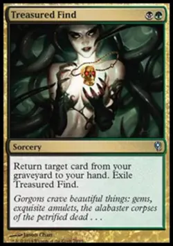 Treasured Find - Medium Play MTG Duel Decks: Jace vs Vraska - Image 1