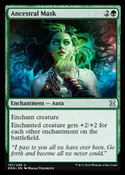 Ancestral Mask - Medium Play MTG Eternal Masters - Image 1