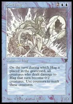 Brine Hag - Medium Play MTG Legends - Image 1
