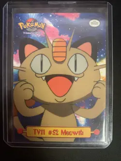 Pokemon TV Animation Edition. TV11 #52 MEOWTH official Nitendo. - Image 1