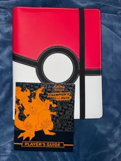 POKEMON 2020 CHAMPIONS PATH PARTIAL MASTER SET - PREMIUM BINDER & PLAYERS GUIDE - Image 1