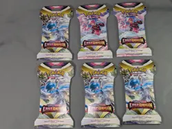 6 x Pokemon TCG Lost Origin Sleeved Booster Packs Pokemon New & Sealed - Image 1