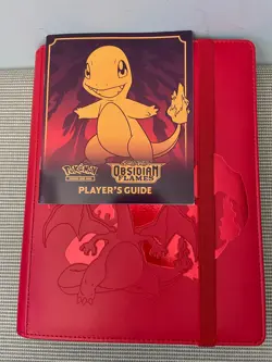 POKEMON OBSIDIAN FLAMES PARTIAL MASTER SET 1ST RUN CARDS AND CHARIZARD BINDER - Image 1