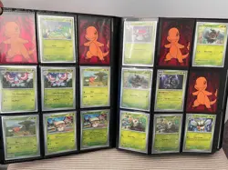 POKEMON OBSIDIAN FLAMES PARTIAL MASTER SET 1ST RUN CARDS AND CHARIZARD BINDER - Image 5