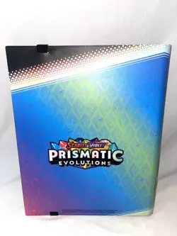 Pokemon Scarlet and Violet White Prismatic evolutions Binder - Image 2