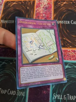 Yugioh Doodlebook - Uh uh uh! BLCR-EN034 Ultra Rare 1st Edition Near Mint - Image 2