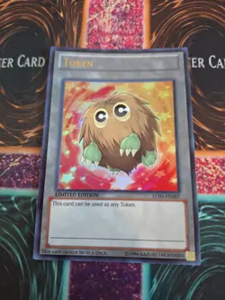 Yugioh Orange Kuriboh Token LC03-EN007 Ultra Rare Limited Near Mint - Image 1