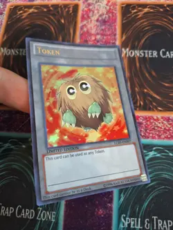 Yugioh Orange Kuriboh Token LC03-EN007 Ultra Rare Limited Near Mint - Image 2