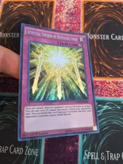 Yugioh Spiritual Swords of Revealing Light MVP1-ENS31 Secret Rare 1st Edition NM - Image 2