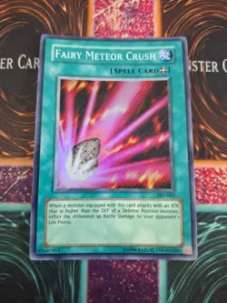 Yugioh Fairy Meteor Crush PSV-063 Super Rare Unlimited Near Mint - Image 1