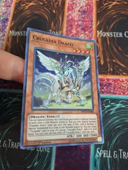 Yugioh Crusadia Draco MP19-EN080 2019 Super Rare 1st Edition Near Mint - Image 2