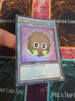 Yugioh Pink Kuriboh Token LC03-EN006 Ultra Rare Limited Near Mint - Image 2