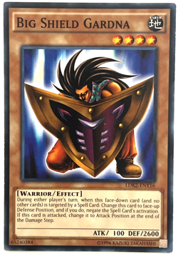 YuGiOh! - Big Shield Gardna - LDK2-ENY16 - Unlimited - Common - Image 1