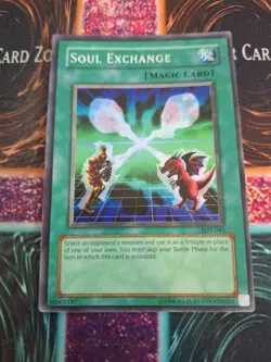 Yugioh Soul Exchange SDY-041 Super Rare Unlimited Lightly Played - Image 1