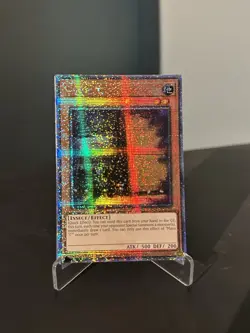 Yugioh Maxx "C" Quarter Century SR MISPRINT RA04-EN150 Quarter Century Stampede - Image 1