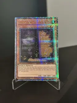 Yugioh Maxx "C" Quarter Century SR MISPRINT RA04-EN150 Quarter Century Stampede - Image 5