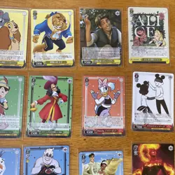 Disney 100 Weiss Schwarz 27 Cards Complete Set COMMON Cards (AA) - Image 5