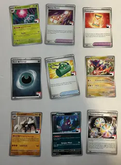 Pokemon TCG Play! Prize Pack Stamped 9 Card Lot #5 All NM/LP - Image 1