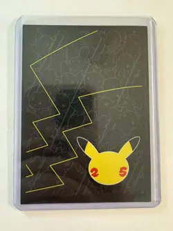 Pikachu 25th Anniversary Card SWSH039 HOLO Promo Pokemon General Mills PACK FRSH - Image 2