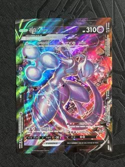 Pokemon TCG Mewtwo V-Union Sword & Shield 4 Card Promo (Korean) - NM/HP - Image 1
