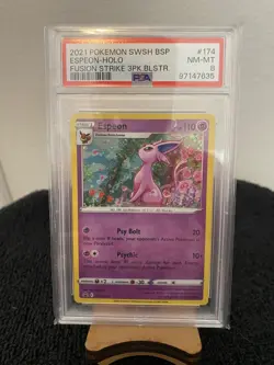 PSA 8 Espeon SWSH174 SWSH: Sword & Shield Promo Cards Holo - Image 1