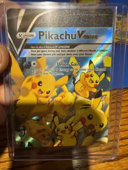 Pikachu V-Union [Set of 4] SWSH: Sword & Shield Promo Cards Holo - Image 2