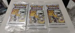 3 SEALED 25th Anniversary General Mills Pokemon Cereal 3 Card Booster Packs (3) - Image 1