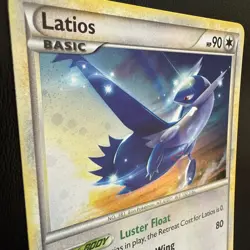 FREE SHIPPING Pokemon Card Latios (HGSS Promo 11) Cosmos Holo Lightly Played - Image 2