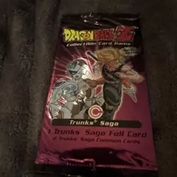 Unopened Pack DRAGONBALL Z Collectible Card Game -TRUNKS SAGA 3 CARD PROMO PACK - Image 2