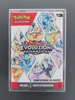 ⚪Pokemon Card Ita Scarlatto e Violetto Evoluzioni Prismatiche Bundle Confezione - Image 1
