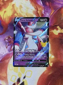 Dark Sylveon V SWSH134 SWSH: Sword & Shield Promo Cards Holo - Image 1