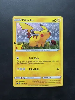 Pikachu SWSH039 NM Holo General Mills Promo Pokemon card tcg - Image 1